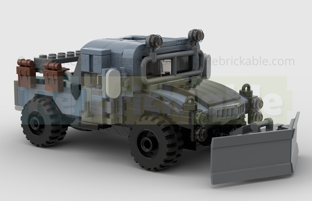 Lego "Pack Leader" humvee variant