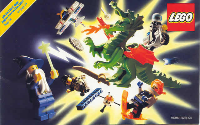 Lego 1993 Medium Canadian (115118/115218-CA)