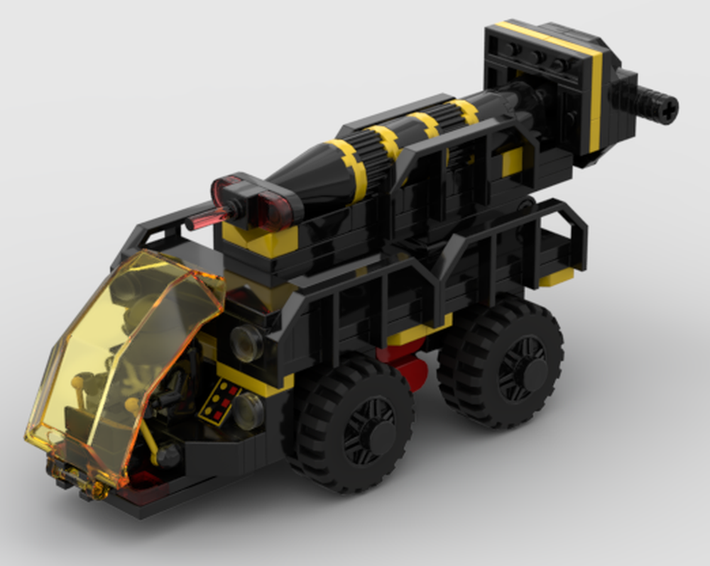 Lego Blacktron TEL (transporter/erector/launcher)
