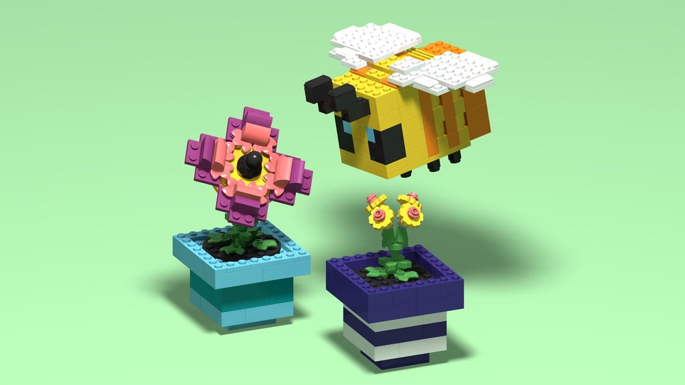 Lego 11022 Minecraft Bee