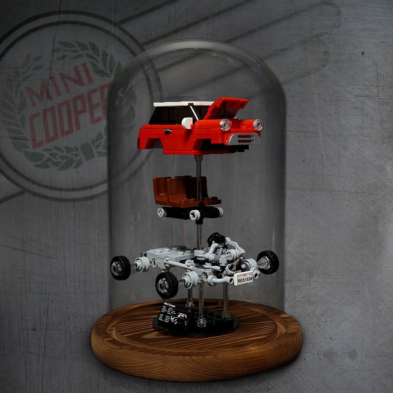 Lego Exploded Mini Cooper