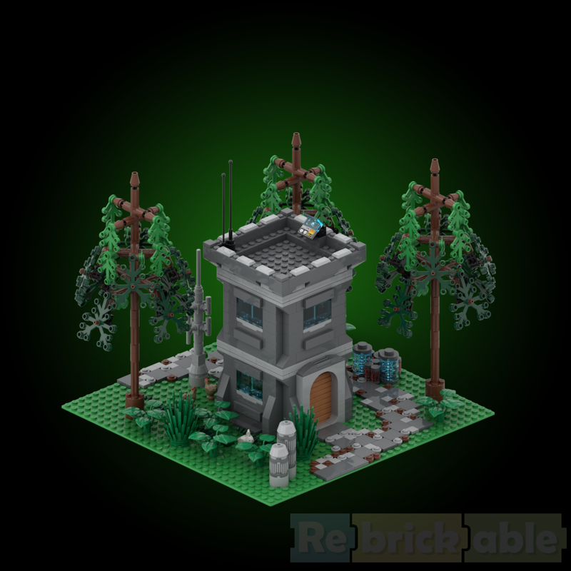 Lego Endor trooper tower