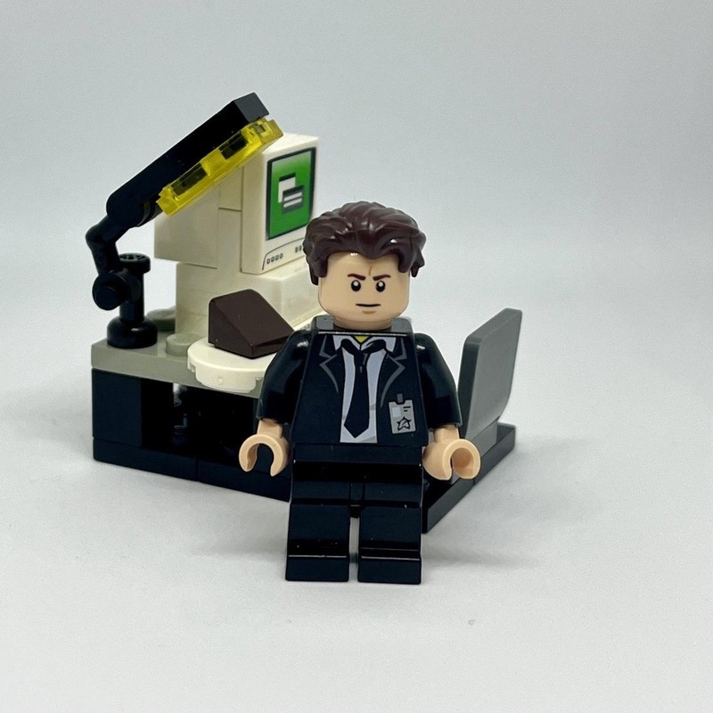 Lego Agent Mulder's Computer