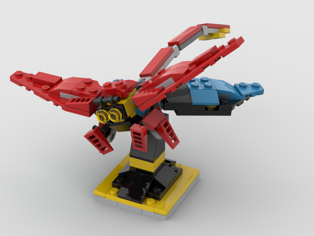 LEGO APEXPREDATOR DRAGONFLY alternative build 31124