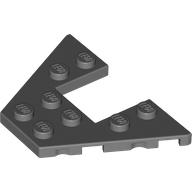 Lego Wedge Plate 4 x 6 / Dark Bluish Gray