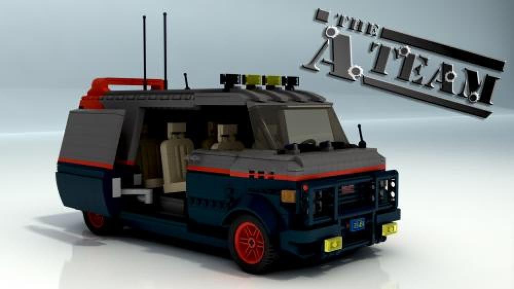 Lego A-Team GMC Van