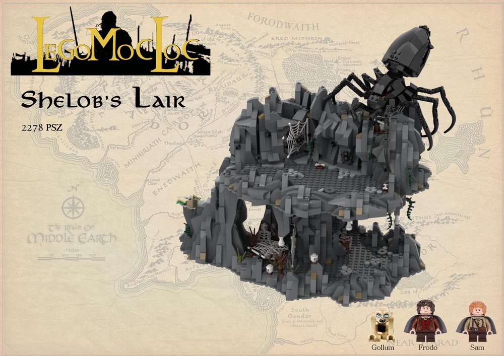 Lego Shelob's Lair