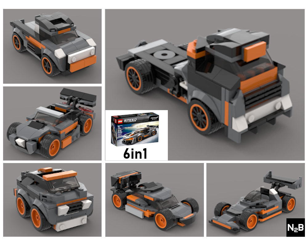 Lego Instructions Pack 6in1 Alternative builds set 75892