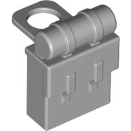 Lego Minifig Neckwear Backpack Non-Opening / Light Bluish Gray