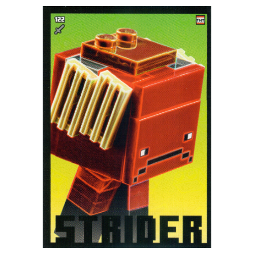 Lego Trading Card, Minecraft Series 2 Boom-Bastic, Standard Card - Strider / [No Color/Any Color]