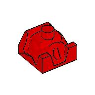 Lego Racer Driver, Brick Special 2 x 2 No Head / Red