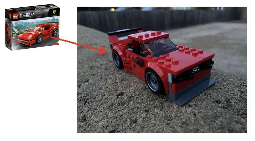 Lego 75890 - Alternative B Model - BMW M3 E30