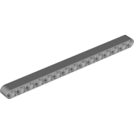 Lego Technic Beam 1 x 15 Thick / Light Bluish Gray