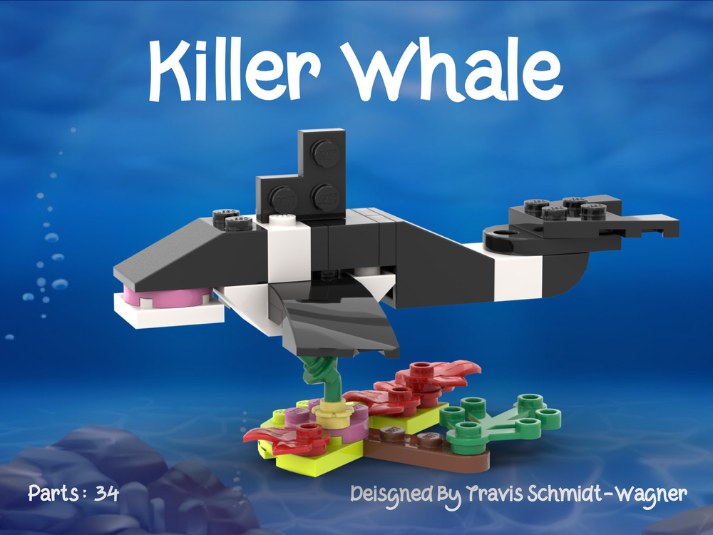 Lego Killer Whale (Orca) Alt Build 30688
