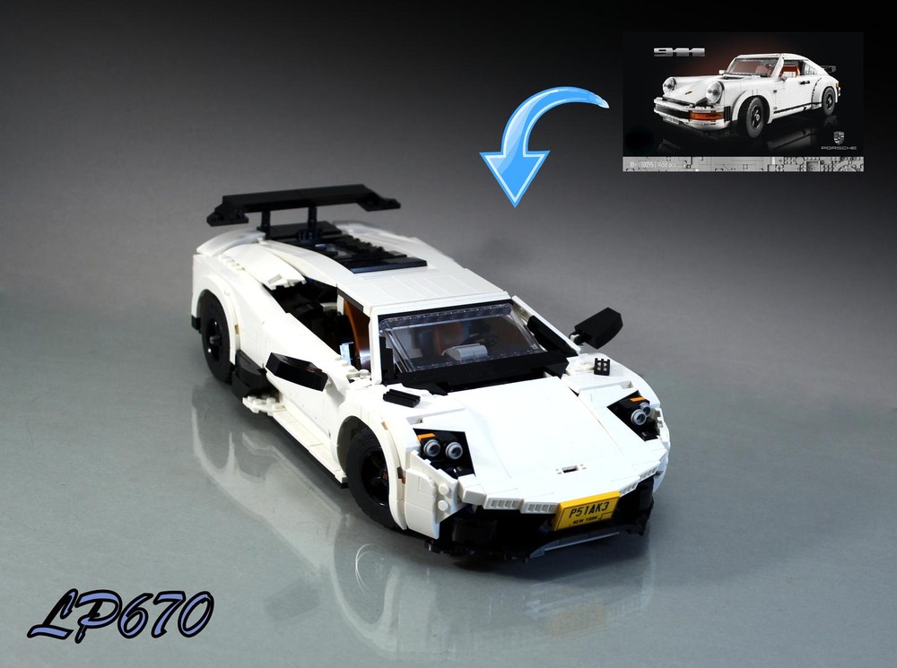 Lego 10295 Lamborghini Murcielago SV