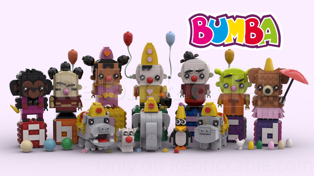 Lego All Bumba Characters - Studio100