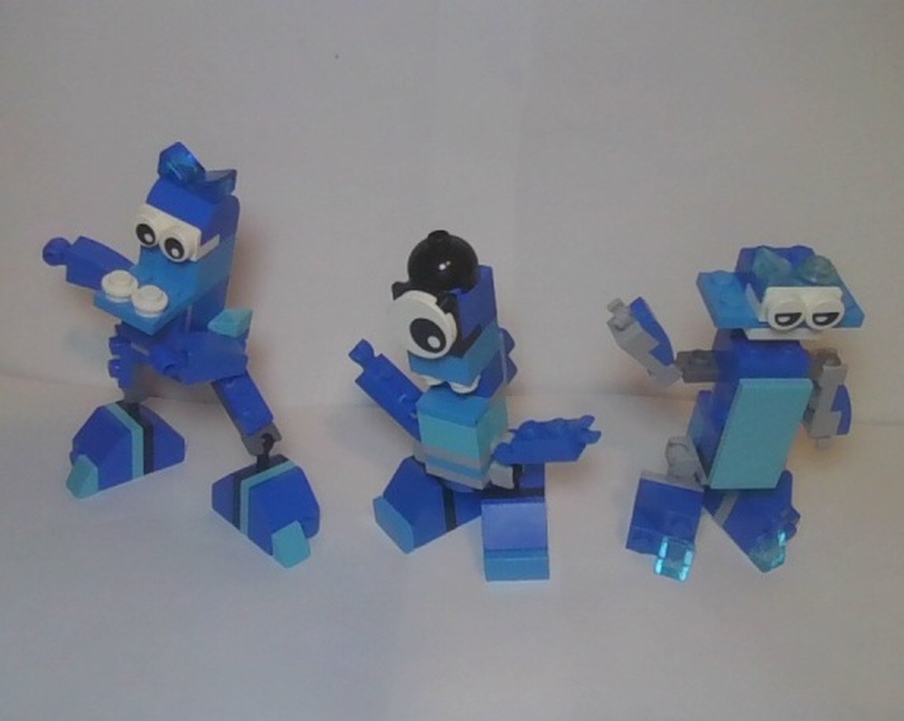 Lego Frosticon Background Mixels (Polare, Scrud, Narrator)