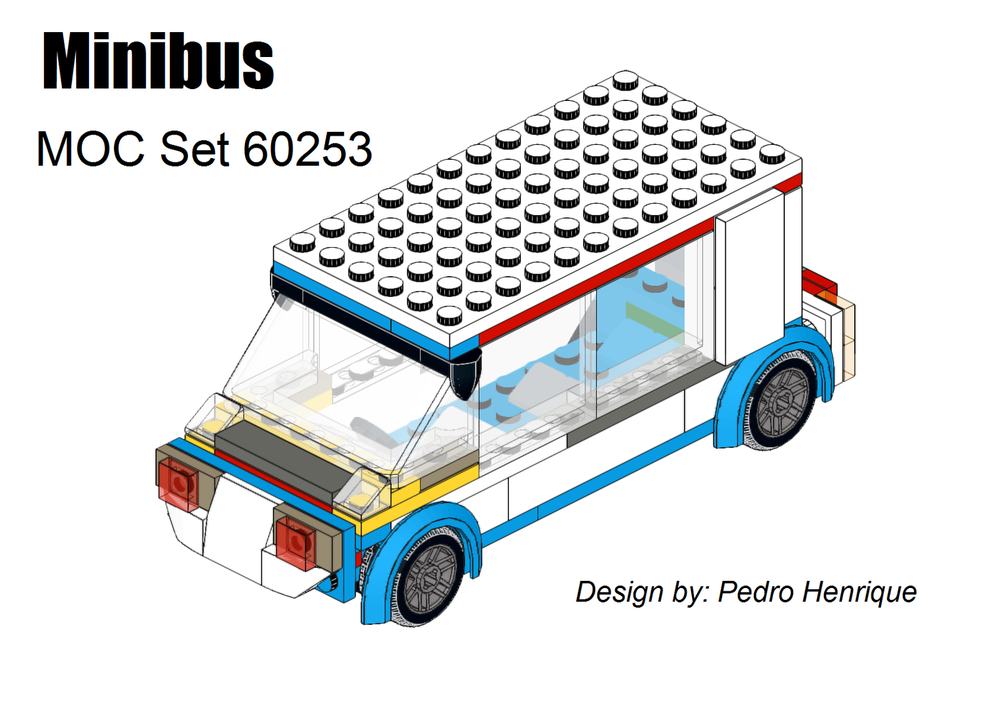 Lego Minibus - MOC 60253