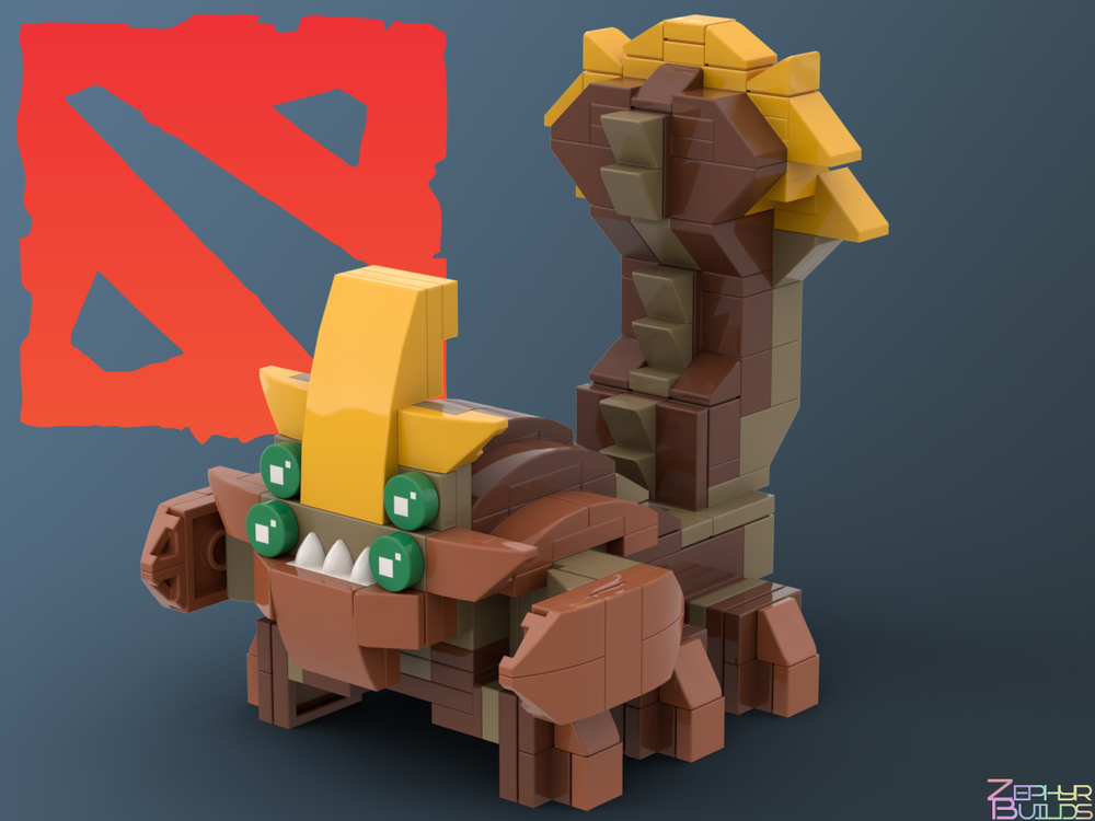 Lego DOTA 2 Sand King/Crixalis Brickheadz