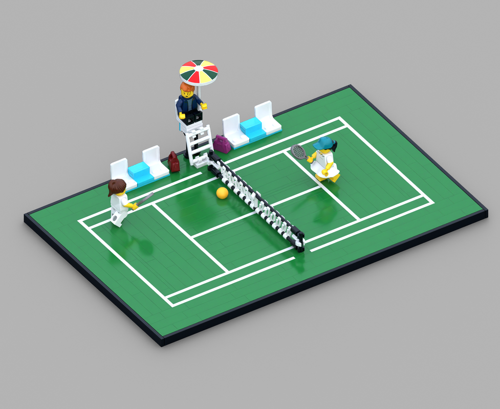 Lego Tennis Court