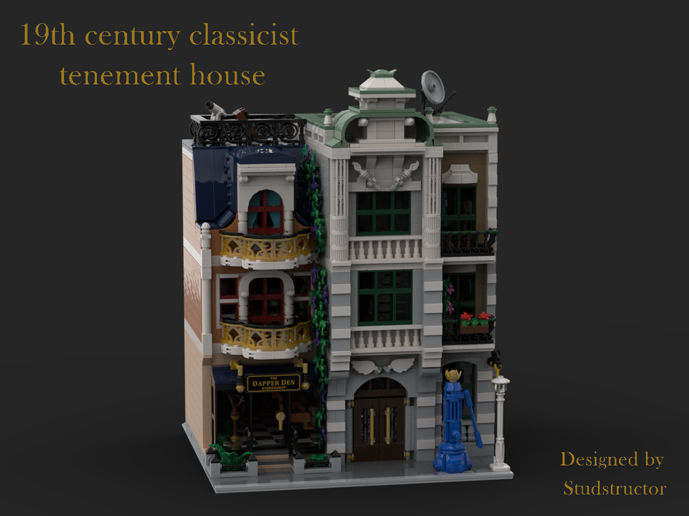 Lego 19th Century Classicist Tenement House