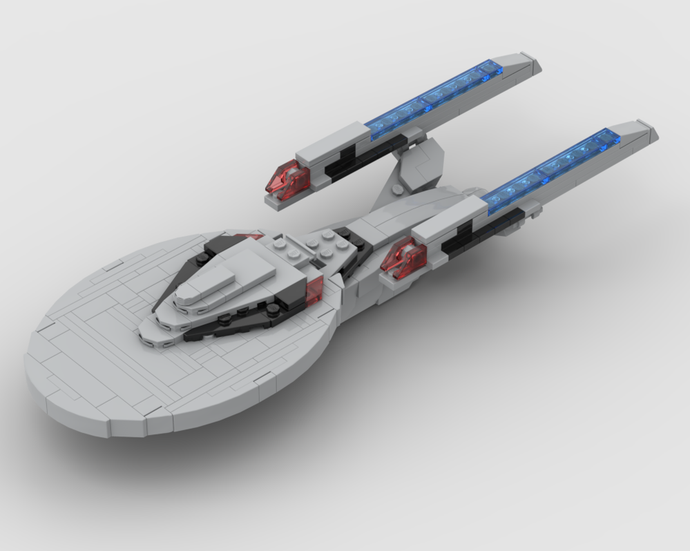 Lego Star Trek U.S.S. Enterprise NCC-1701-E Model