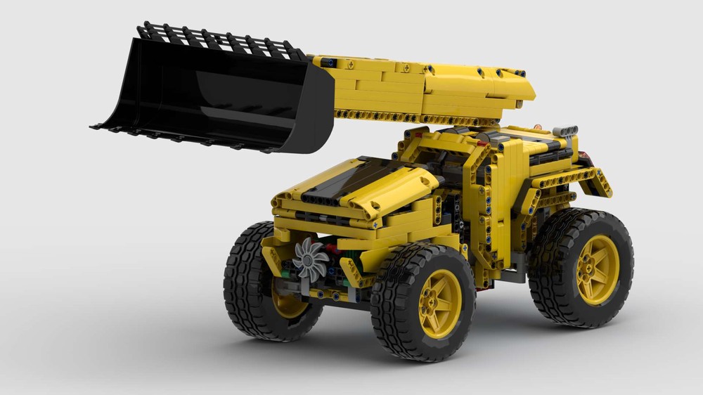 Lego 42030 C-Model: Remote Controlled Telehandler