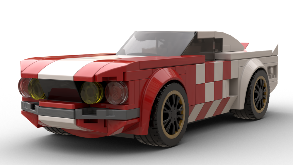 Lego SC 1969 Ford Mustang R/W Pattern