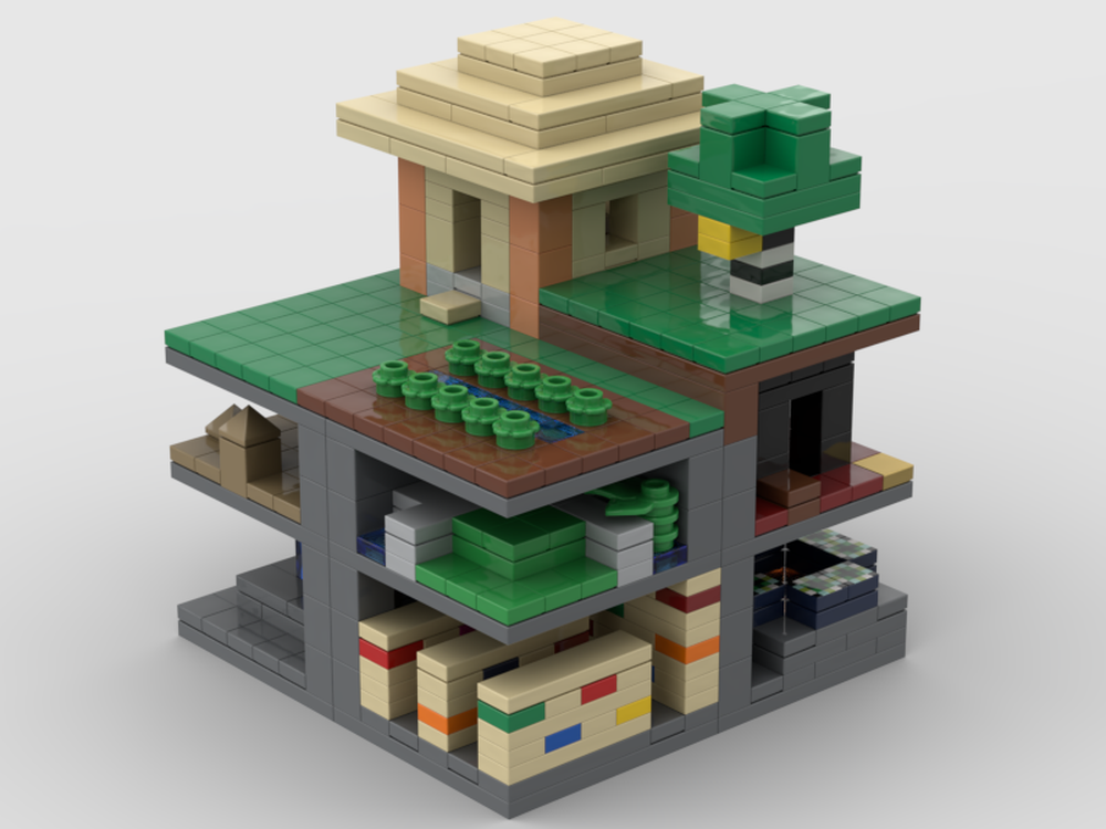 Lego Minecraft Stronghold