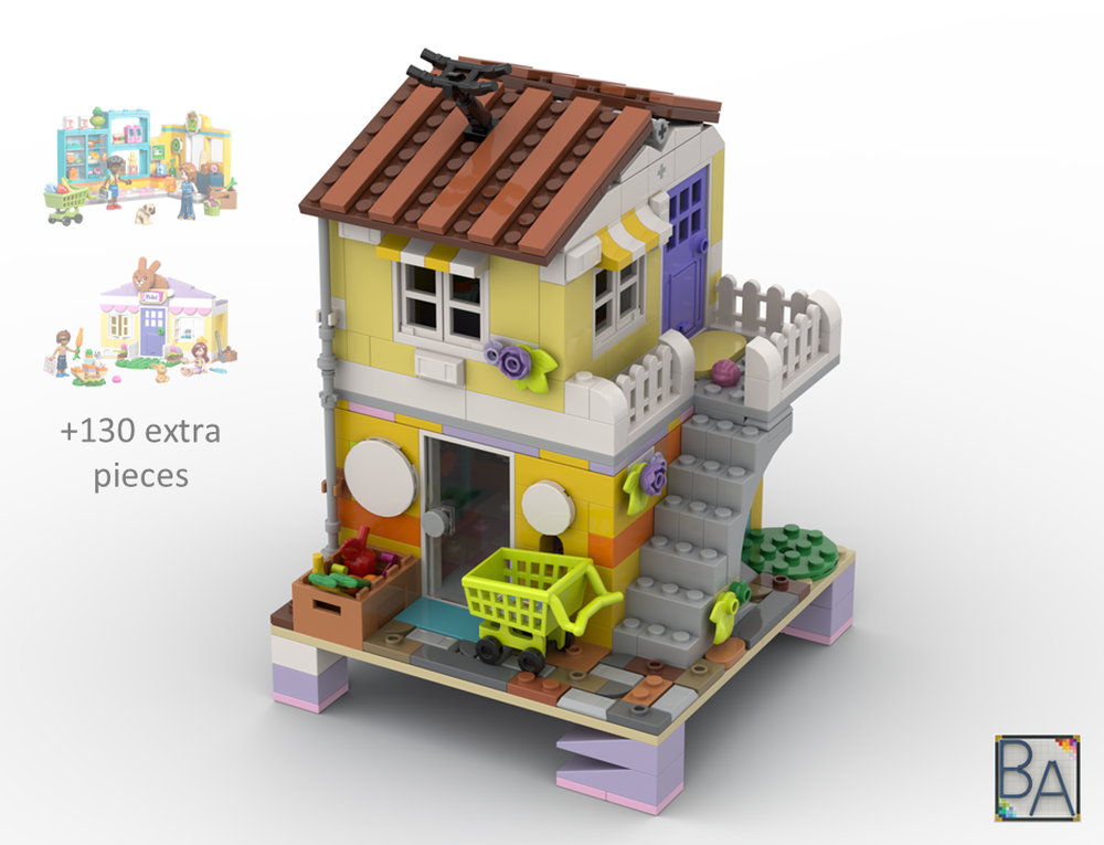 Lego Little Grocer - Riviera Extension