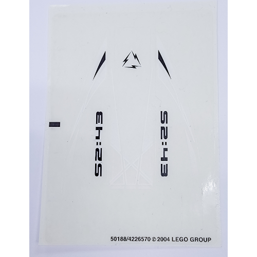 Lego Sticker Sheet for Set 4743-1 / [No Color/Any Color]