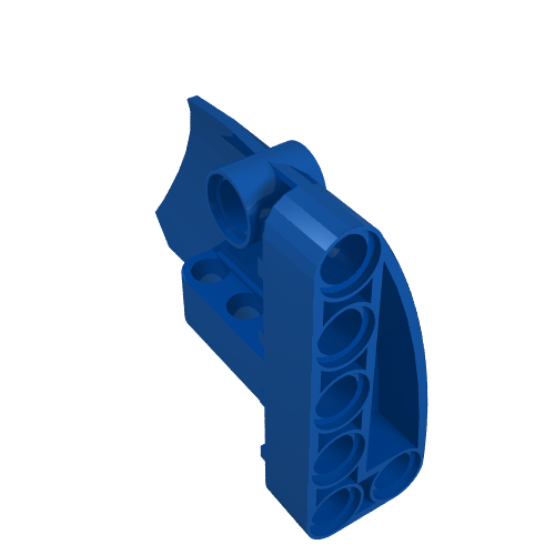 Lego Technic Panel Fairing #13 Large Short Smooth, Side A / Blue