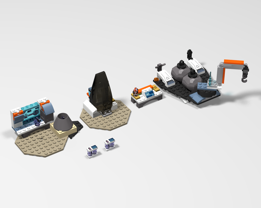 Lego Space Research Base