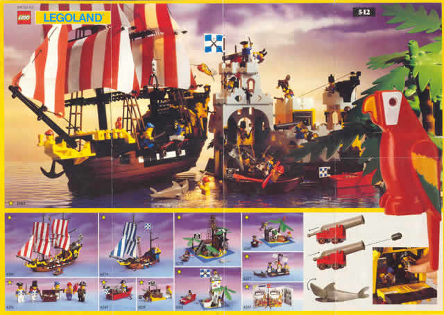 Lego 1989 Mini Pirates European (108783-EU)