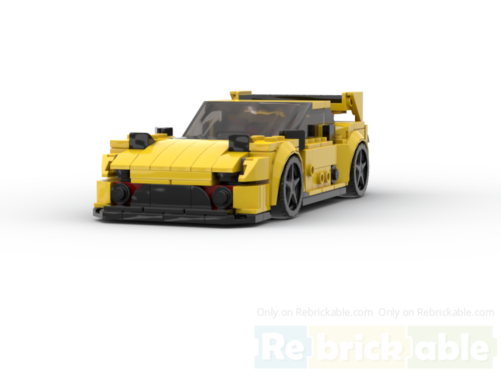 Lego Mazda RX-7 FD - 76901 Alternate Build