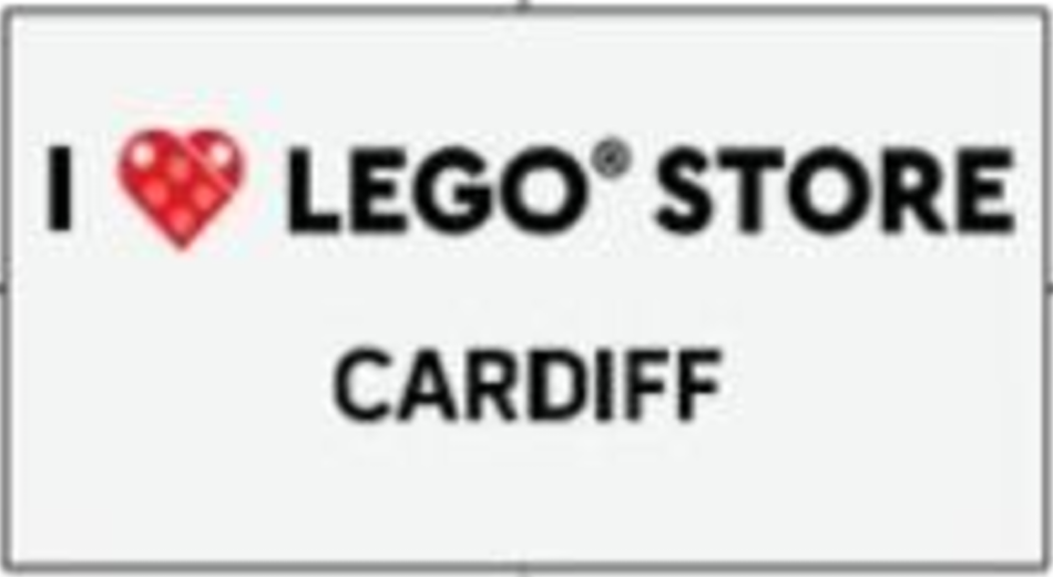 Lego I [Heart] LEGO Store Cardiff Tile