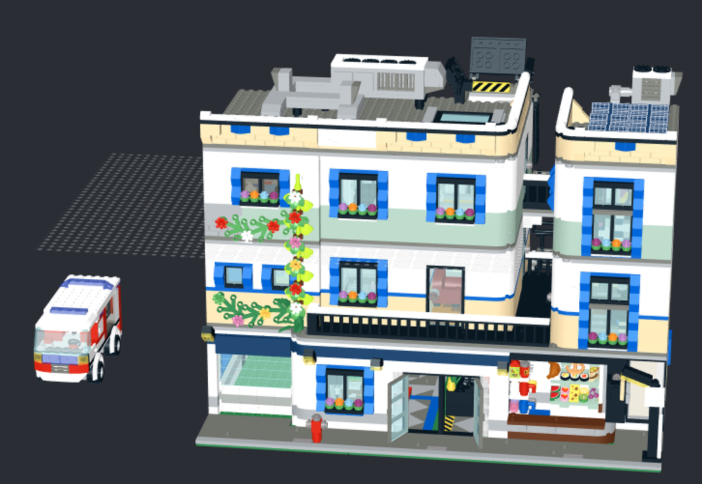 Lego Modular hospital
