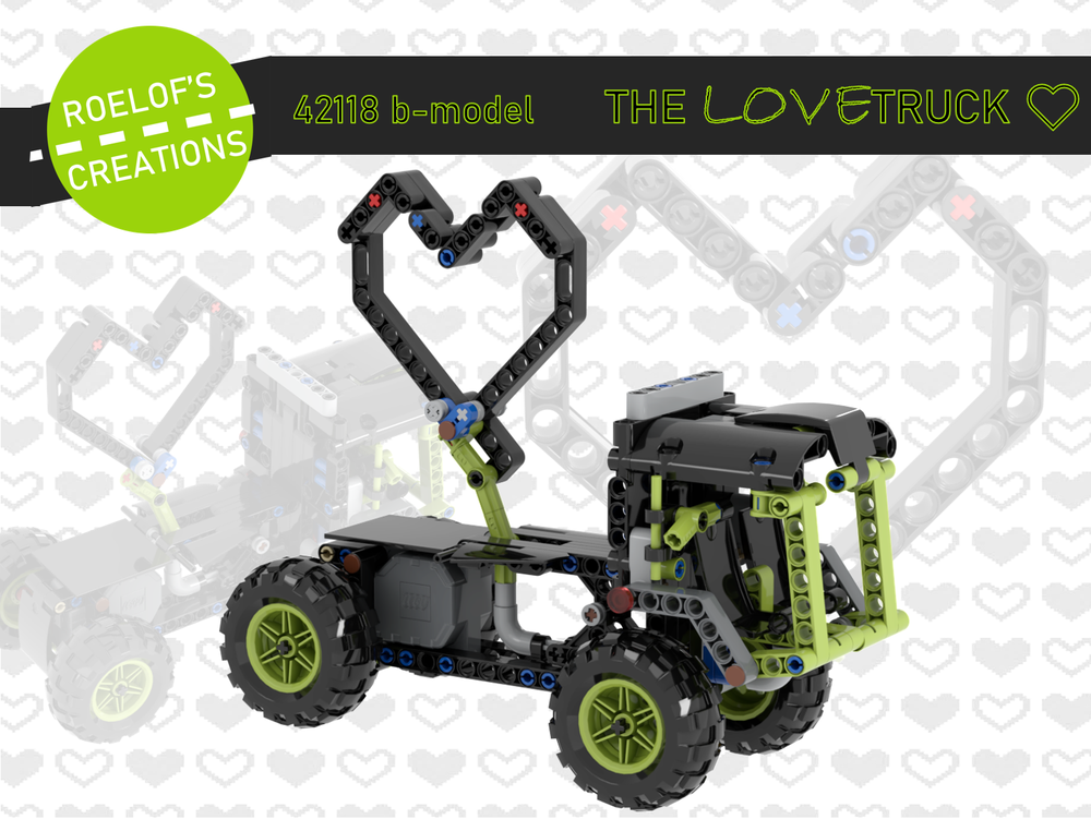 Lego 42118 B-model LOVETRUCK