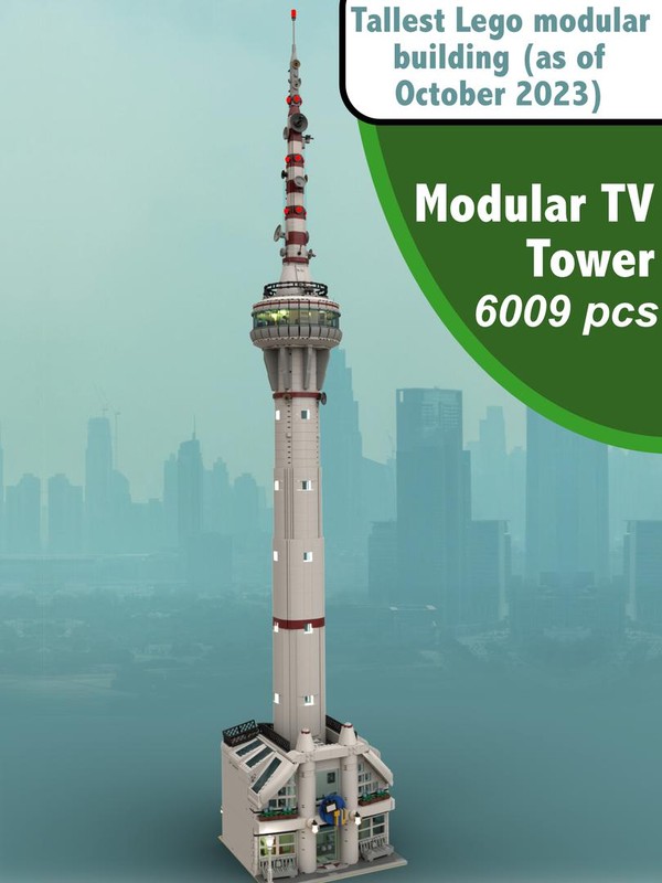 Lego Modular TV Tower