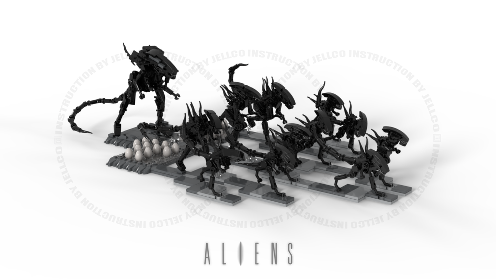 Lego Micro Aliens Series Part III : Xenomorph