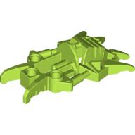 Lego Large Figure Foot, Claws, Toa Inika / Lime