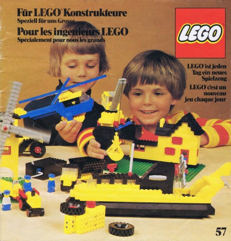 Lego 1977 Large Swiss Für LEGO Konstrukteure 57 (98761-CH)