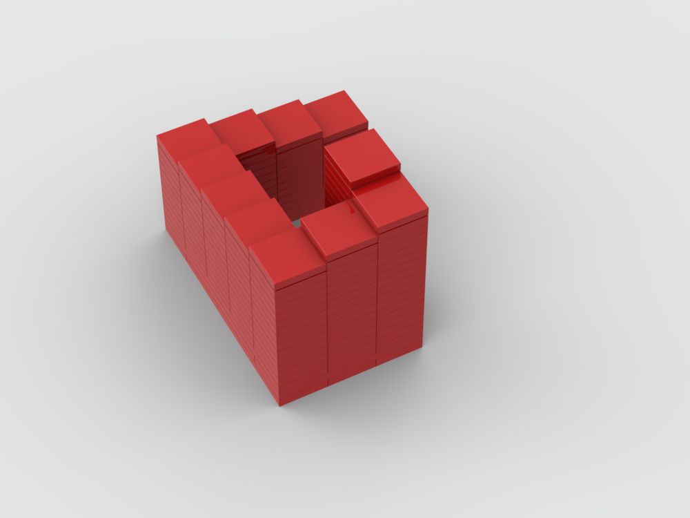 Lego Illusion Endless Stairs