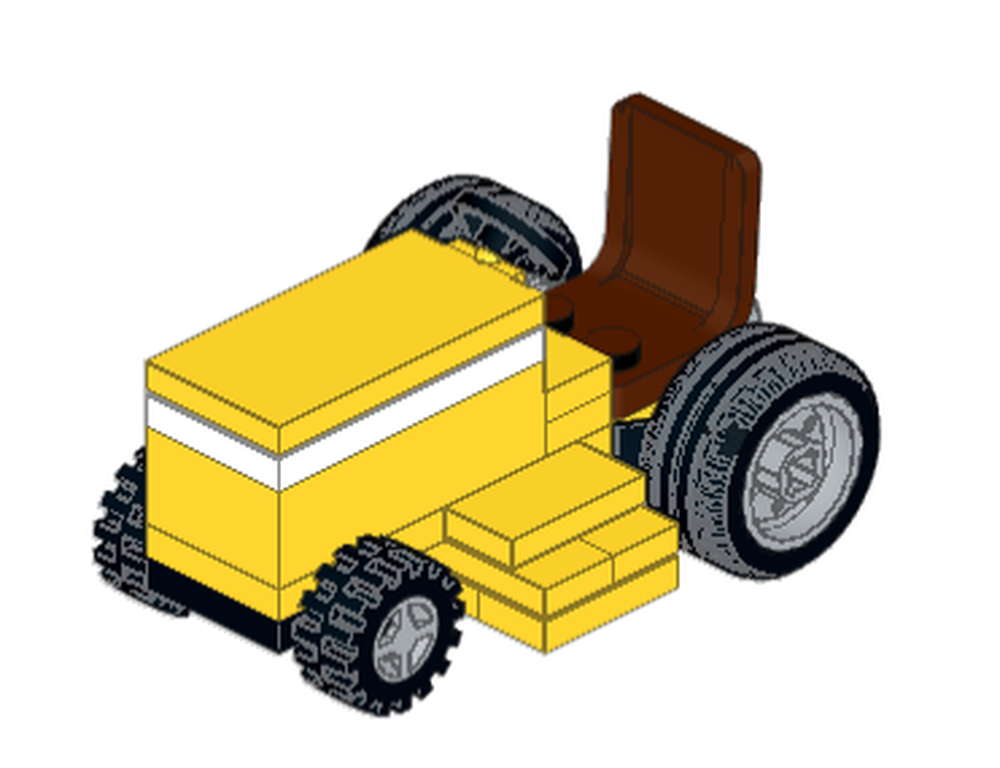 Lego Cub Cadet Lawn Tractor