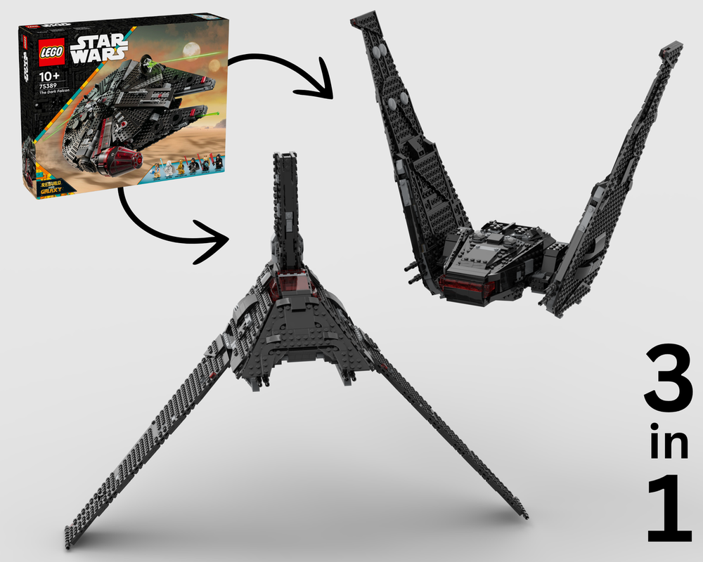 Lego Command Shuttle Pack (75389 Dark Falcon Alternatives)