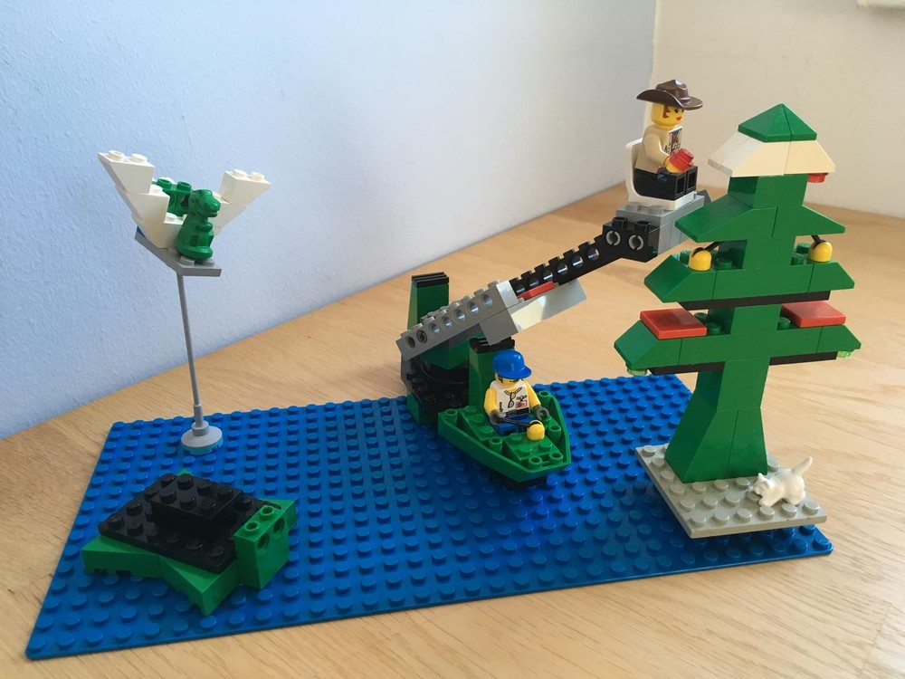Lego Christmas Scene