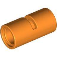 Lego Technic Pin Connector Round [Slotted] / Orange