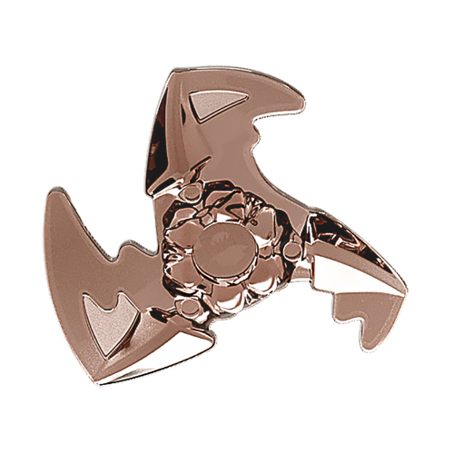 Lego Weapon Throwing Star / Shuriken with Trailing Effect / Trans-Brown