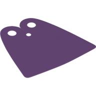 Lego Cape, Long / Medium Lavender