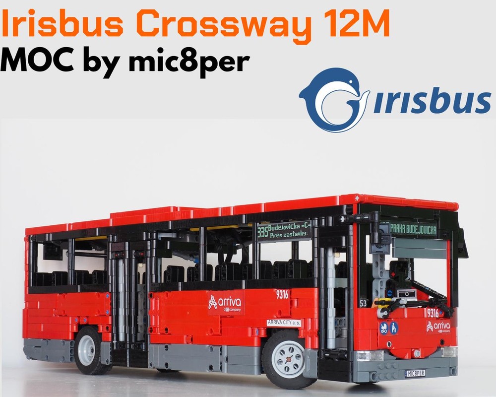 Lego Irisbus Crossway 12M Regional Bus